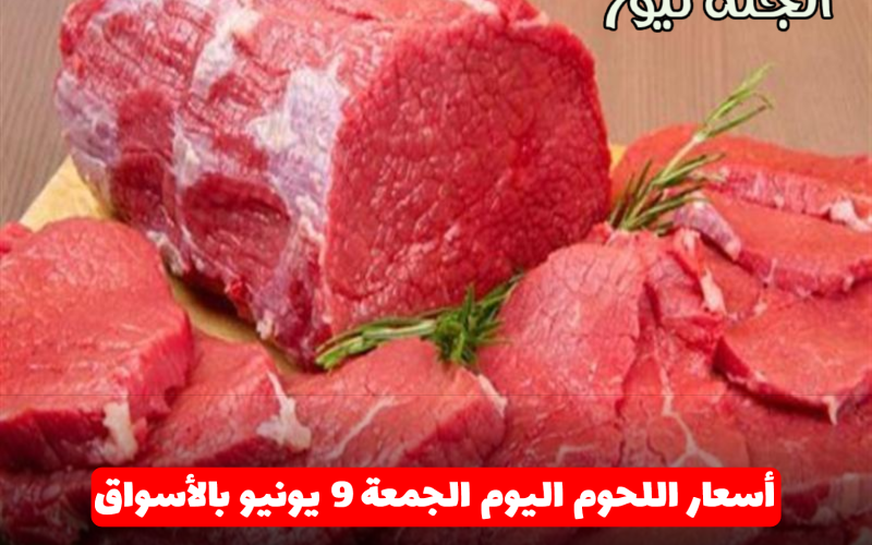 الكندوز البلدي بـ300 جنيه.. أسعار اللحوم  اليوم الجمعة 9 يونيو بالأسواق