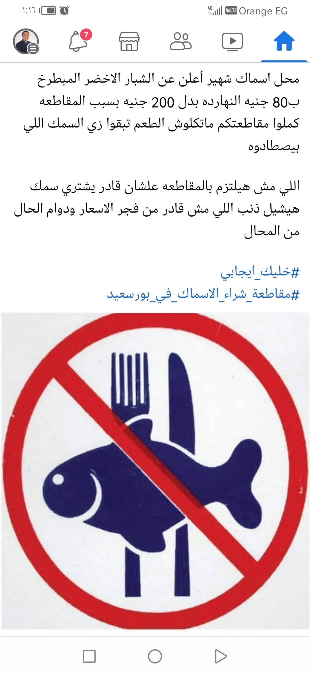نزل 70% في يوم واحد..  نجاح حملات مقاطعة الأسماك في بورسعيد.. ورئيس الشعبة يكشف سبب ارتفاع الأسعار